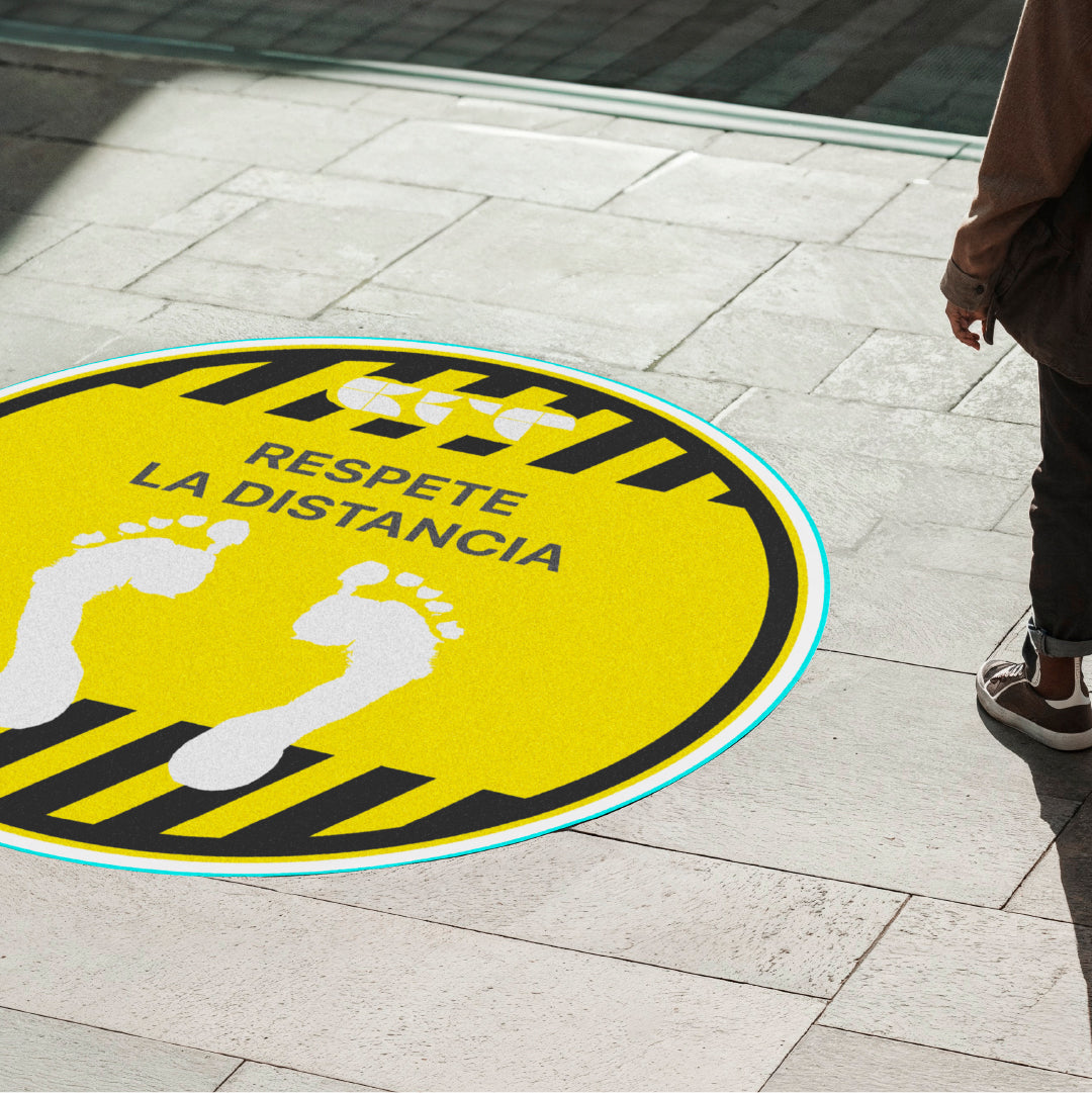 Adhesivo Floor Graphic
