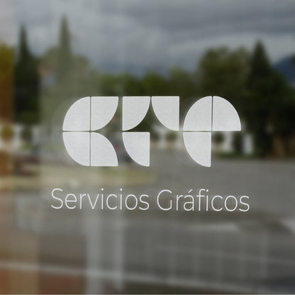Sticker Transparente Tipo Espejo