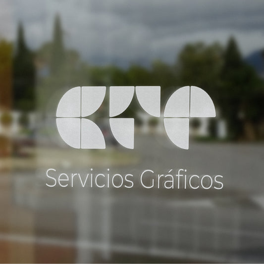 Sticker Transparente Tipo Espejo
