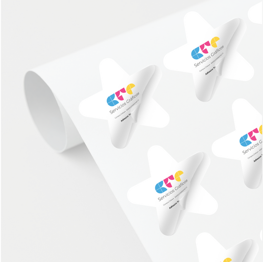 Stickers Personalizado Transparente